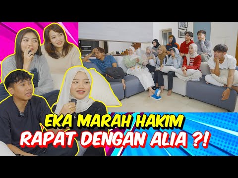 EKA MARAH HAKIM RAPAT DENGAN ALIA ?! - SOALAN CEMAS DARI TEAM !