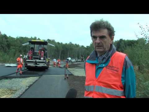 Sanierung der L60: Asphaltierung bereits abgeschlossen