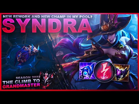 NEW SYNDRA IS HERE? A NEW CHAMP FOR MY POOL? - Climb to Grandmaster | League of Legends
