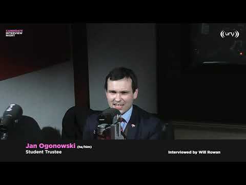CIN 2022 | Student Trustee | Jan Ogonowski
