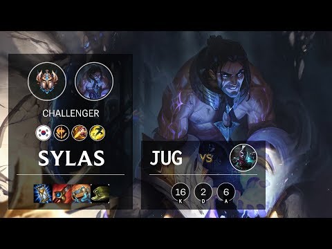 Sylas Jungle vs Ekko - KR Challenger Patch 10.12