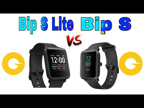Amazfit Bip S lite Vs Amazfit Bip S