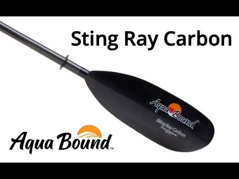 Sting Ray Carbon Kayak Paddle - by Aqua Bound (Product Video)