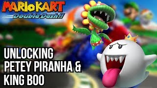 Mario Kart: Double Dash!! - Unlocking Petey Piranha & King Boo
