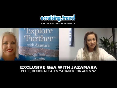 Thumbnail for EXCLUSIVE Q&A - ecruising & Azamara's Regional Sales Manager for AU/NZ, Belle Osmic!