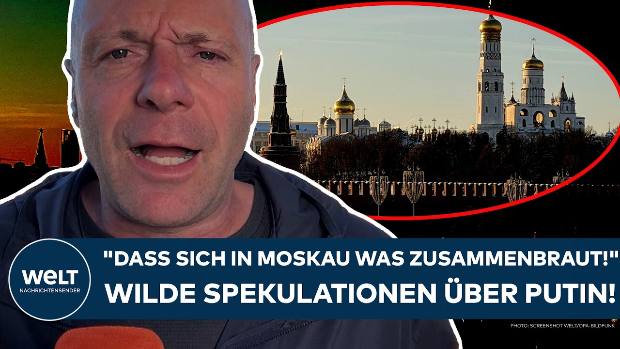 UKRAINE-KRIEG: Wladimir Putin in Gefahr? "Es war eine Nachricht, die für Schlagzeilen gesorgt hat!"