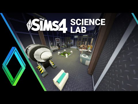The Sims 4 Room Build - Science Lab