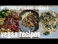 WHAT I EAT IN A DAY VEGAN FRIENDLY OMEGA 3 RECIPES