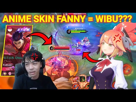 REACTION Full Team Pro Player VS WIBU Randy25!! Fanny Blade Of Kibou | Mobile Legends
