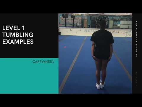 2021-2022 Level 1 Tumbling examples