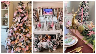 Christmas Home Tour | Pink Home Decor | Coquette Christmas (December 2024)
