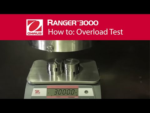 Ultra wysoka odporność na przeciążenia wagi OHAUS z serii Ranger 3000