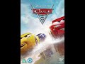 Opening To Cars 3 2021 UK DVD