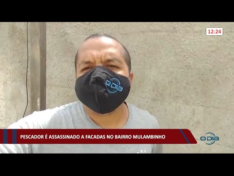 Pescador é assassinado a facadas no bairro Novo Horizonte 25 01 2021
