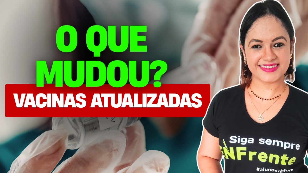 Calendário Nacional de Vacinação do Adulto e do Idoso (2024) - AULA COMPLETA