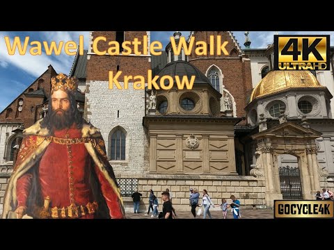 4K Walking Tour of Wawel Castle, Krakow