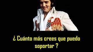 ELVIS PRESLEY - There´s a honky tonk angel ( con subtitulos en español ) BEST SOUND