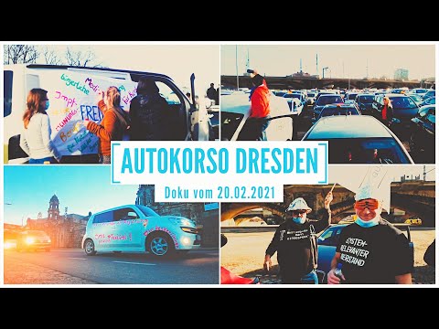 AUTOKORSO​ Dresden​ DOKU vom  20.02.2021