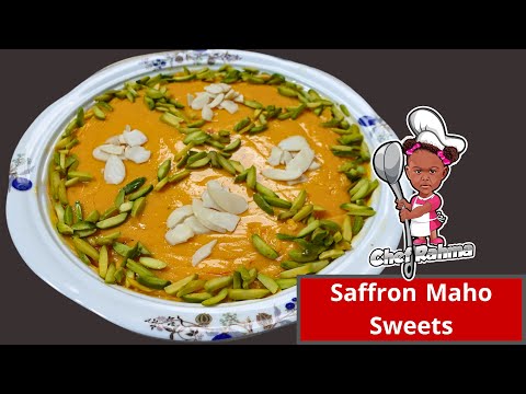 Saffron Maho Sweets