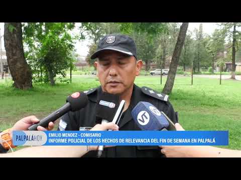 Operativos policiales del fin de semana en Palpalá
