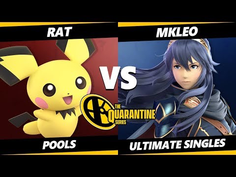 The April Minor Pools - rat (Pichu) Vs. MKLeo (Lucina) Smash Ultimate - SSBU