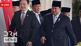 LIVE: PM Singapura Wong Bertemu Presiden Indonesia Prabowo di Istana Kepresidena