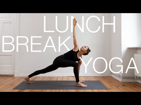 Yoga für die Mittagspause | 30 Min Yoga Flow für mehr Energie und Konzentration | alle Level