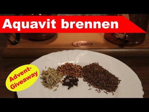 Aquavit selber machen - nordischer Kümmelgeist - selber Schnaps brennen  - diSTILLed