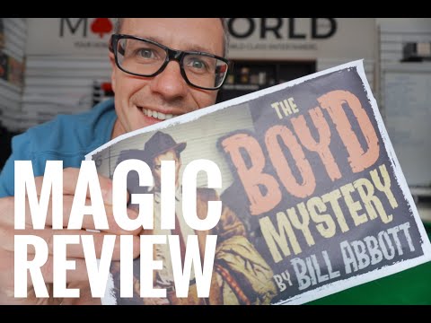 MAGIC REVIEW // THE BOYD MYSTERY BY BILL ABBOTT // MAGICWORLD REVIEWS 208