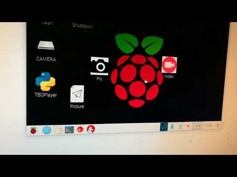 Python Pi Camera Script With Desktop Shortcut