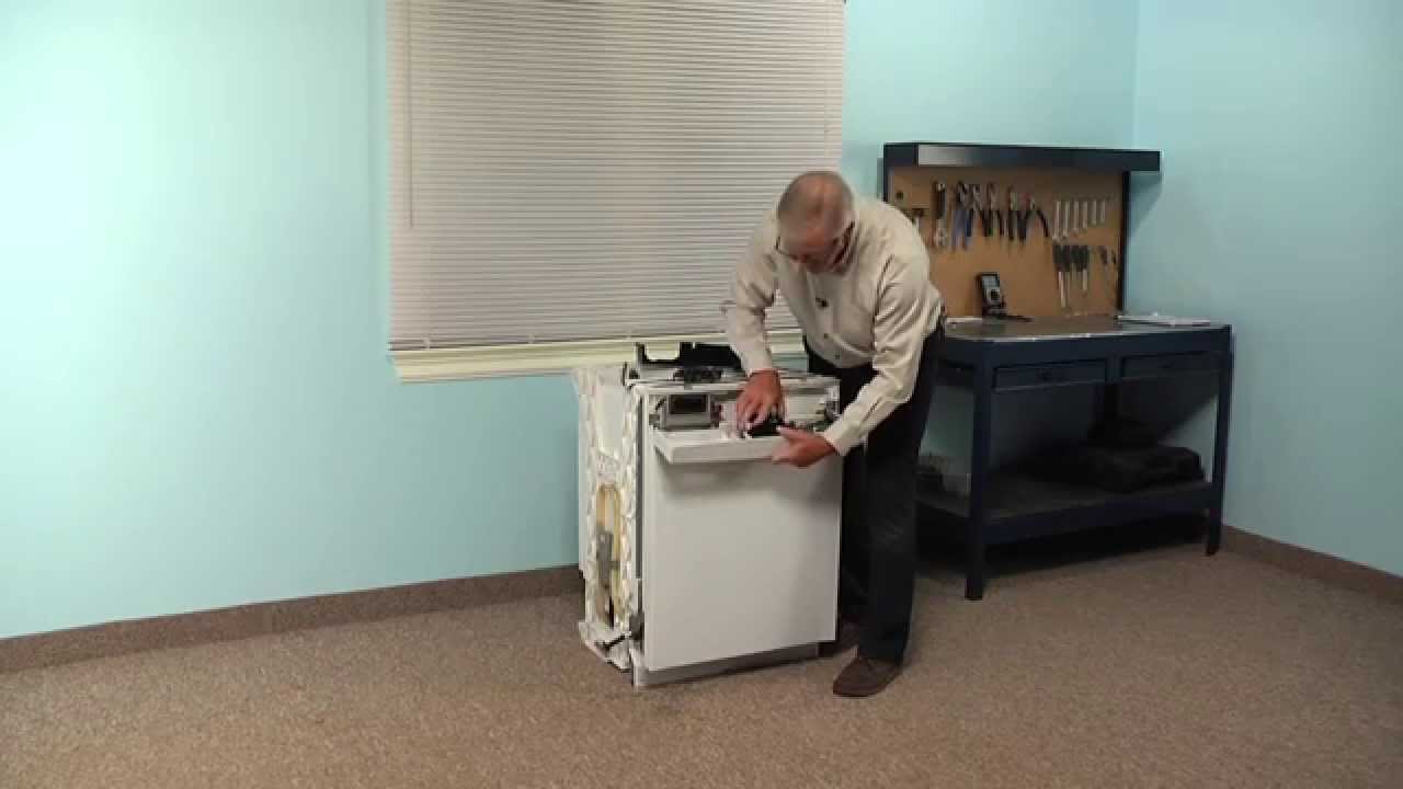 Replacing your Kenmore Dishwasher Door Latch Bracket Kit - NO Handle