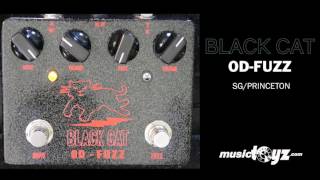 Video thumbnail for Black Cat OD-Fuzz guitar pedal by musictoyznetwork