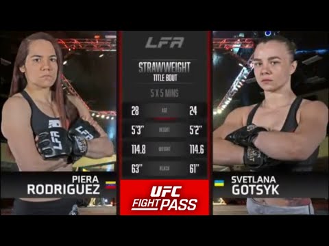 Piera Rodriguez vs Svetlana Gotsyk full fight