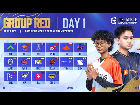 [PH] 2025 PMGC League | Group Red Day 1 | PUBG MOBILE Global Championship