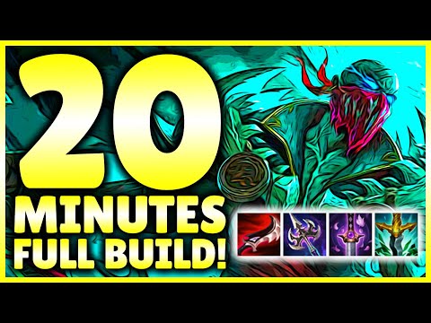 Pyke Support But I'm Full Build In Only 20 Minutes! League of Legends
