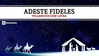 Adeste Fideles Español, Villancicos, Feliz Navidad, adeste fideles letra, cancion de navidad, niños