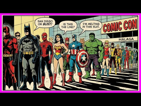¿Qué ha pasado en la COMIC CON de MÁLAGA? ¡Tienes que verlo! · 🎬 DOCUMENTAL
