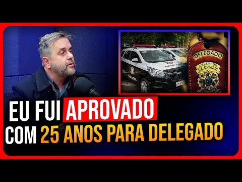 DELEGADO DE POLÍCIA REVELA COMO FOI APROVADO COM 25 ANOS NA CARREIRA