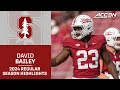 David Bailey 2024 Regular Season Highlights Stanford LB
