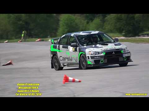Bobak Przemysław - Mitsubishi EVO X - SuperOES 5 Runda  Tor Kielce 18-05-2019