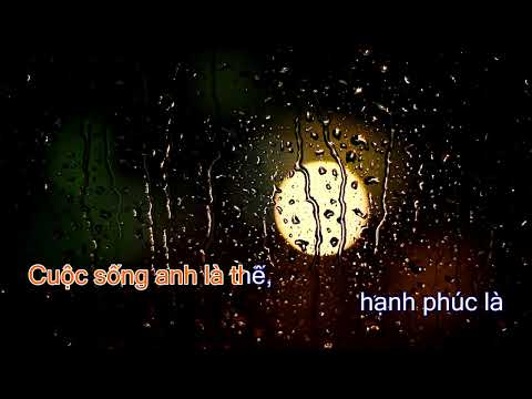 Chẳng Gì Đẹp Đẽ Trên Đời Mãi (karaoke) - Khang Việt. Bản chuẩn full HD
