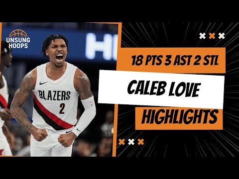 Caleb Love 18 PTS 3 AST 2 STL vs Celtics (12/28/25) | Trail Blazers Highlights