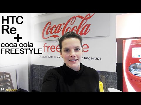 HTC Re Camera + Coca Cola FreeStyle