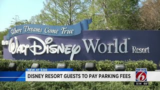 Disney resort guests to pay parking fees