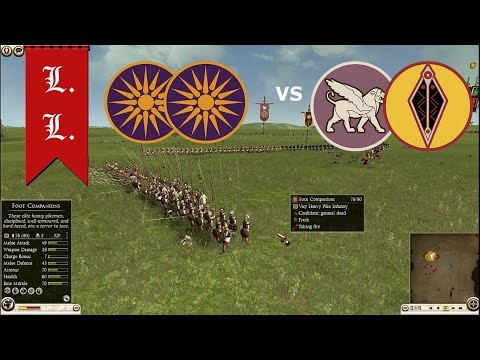 Rome II Total War - Online gameplay - 2vs2 Macedon, Macedon vs Parthia, Lusitani (#15)