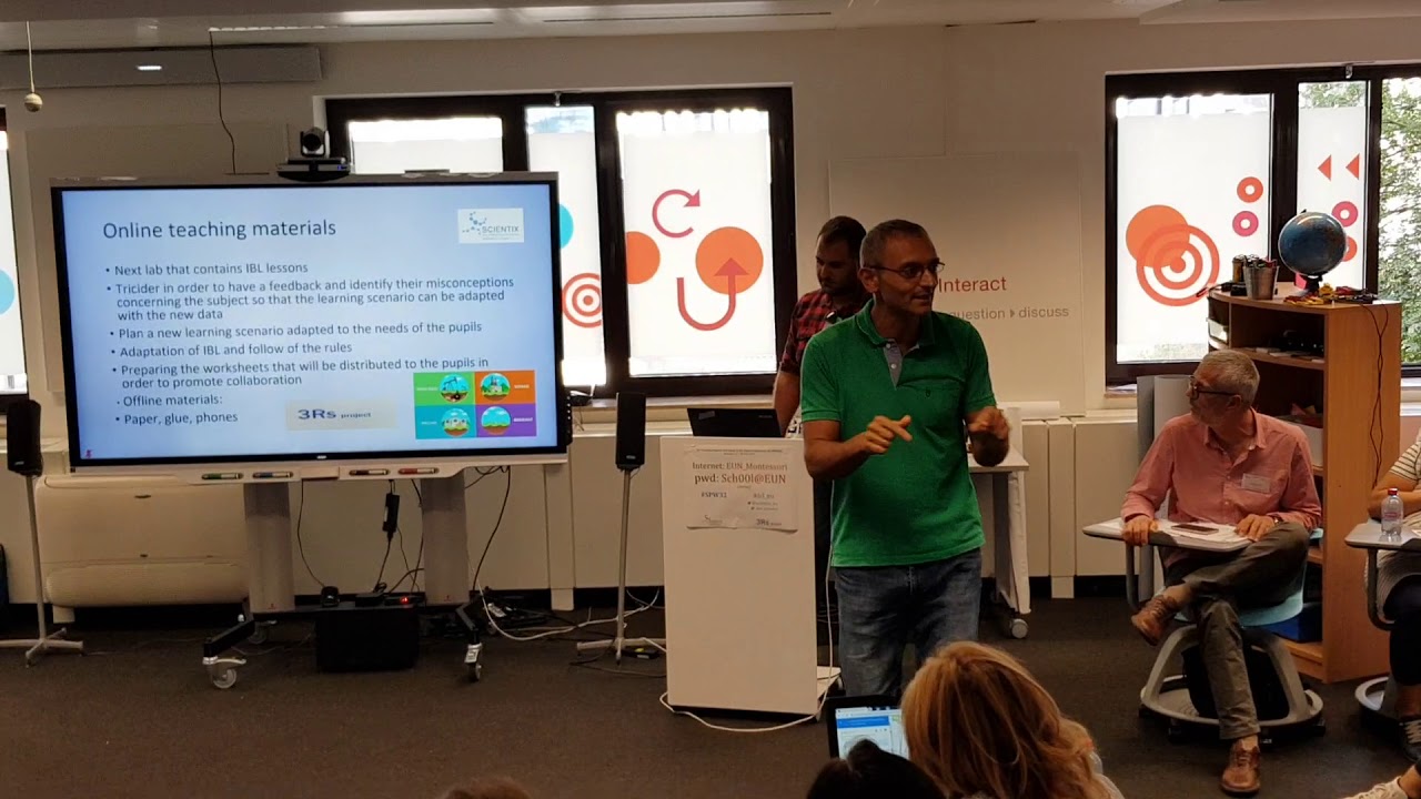 Presentation at Future Classroom Lab (HD)