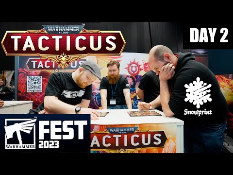 Tacticus at Warhammer Fest 2023 - Sunday