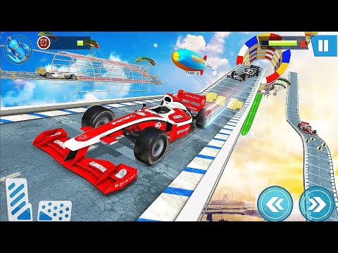 Formula Car Racing Stunts 3D ll Car Simulator On Mega Ramp ll Android Gameplay #gameplay