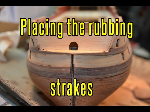 Montanes - part 28 Placing The Rubbing Strakes
