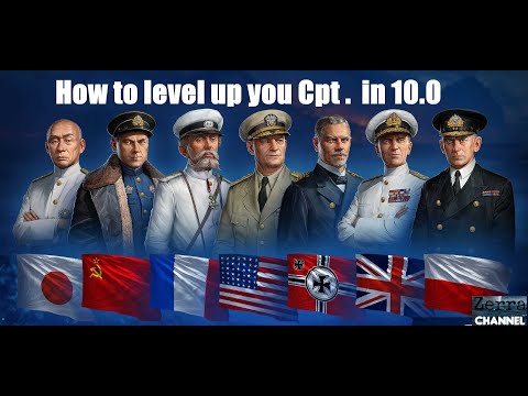 How to Level up your 19 to 21 point Captain in 10.0 patch